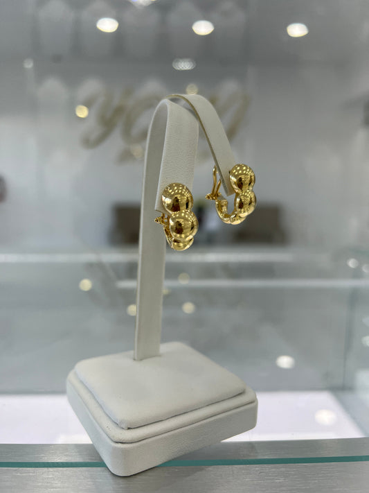Aretes Omega 14K