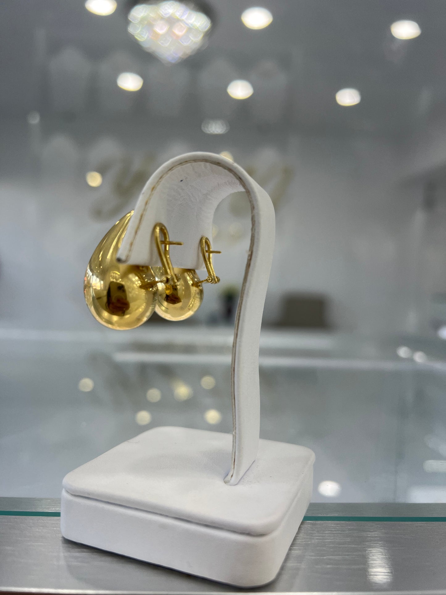 Aretes Omega 14k