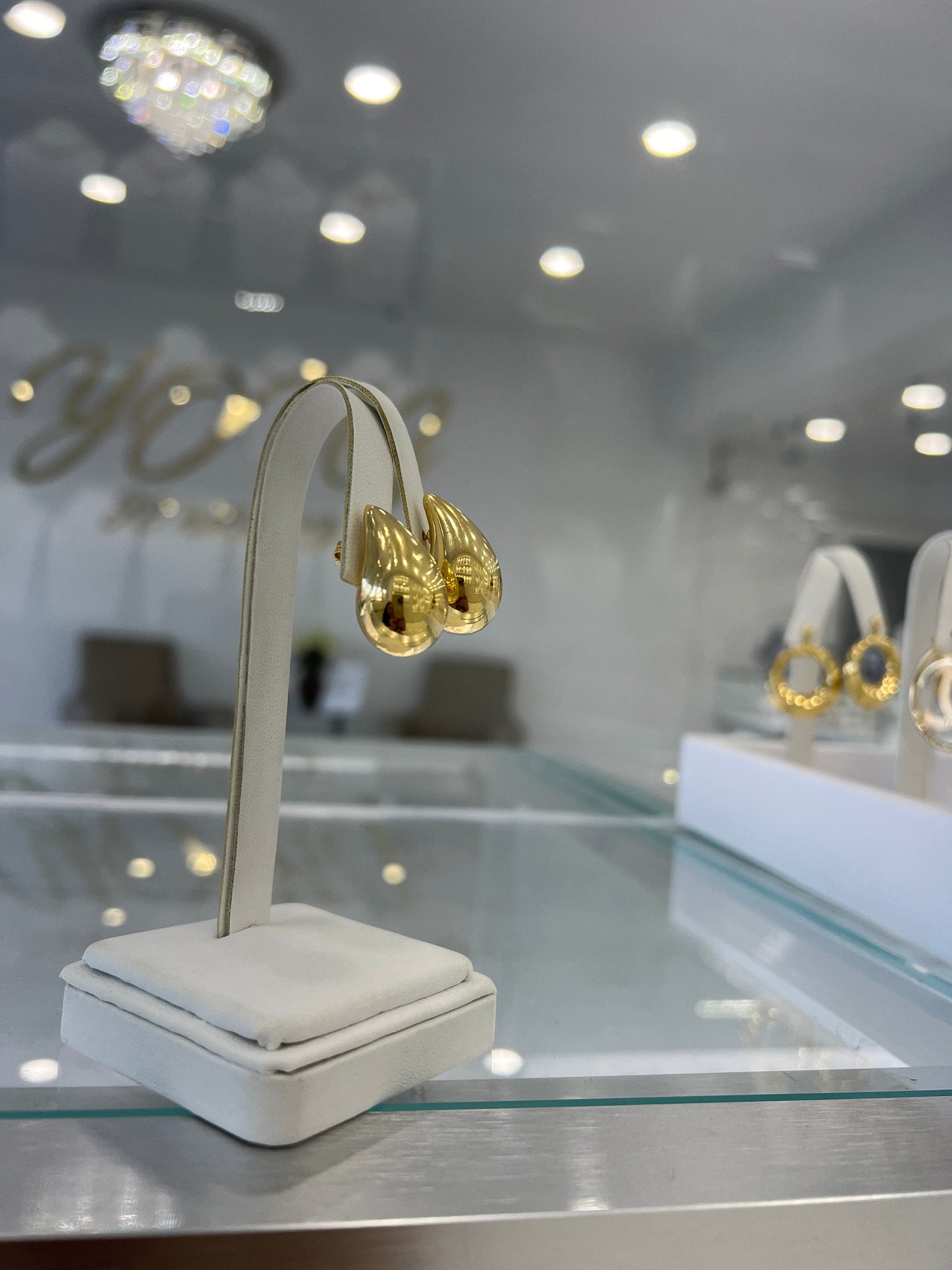 Aretes Botega 14k