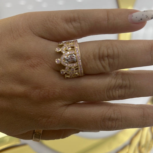 Anillo de quinceañera 14k