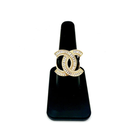 Anillo Chanel Diamond Oro 14K Size 7 1/4