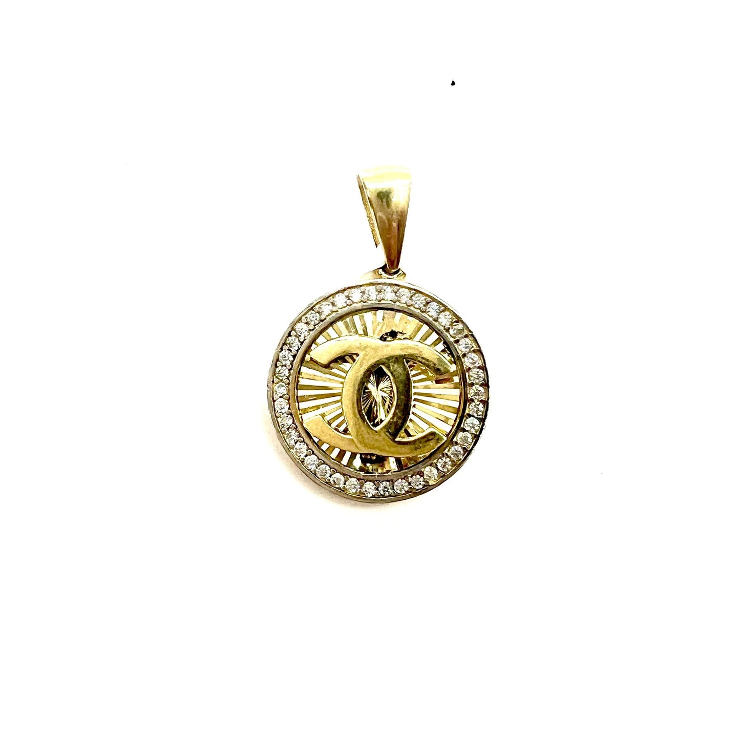 Medalla Chanel Diamond Oro 14K