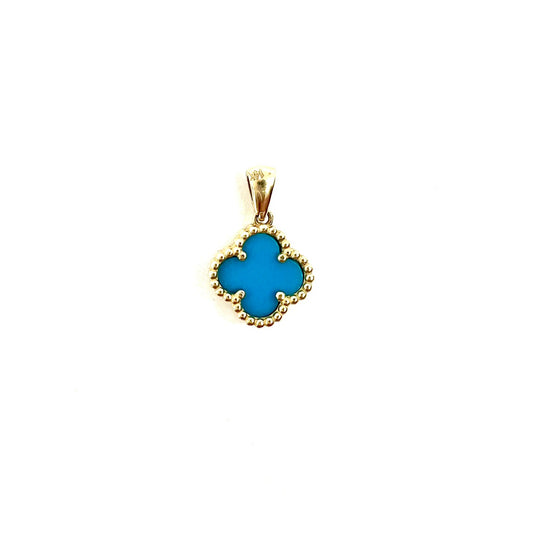 Dije De Trébol Oro 14K