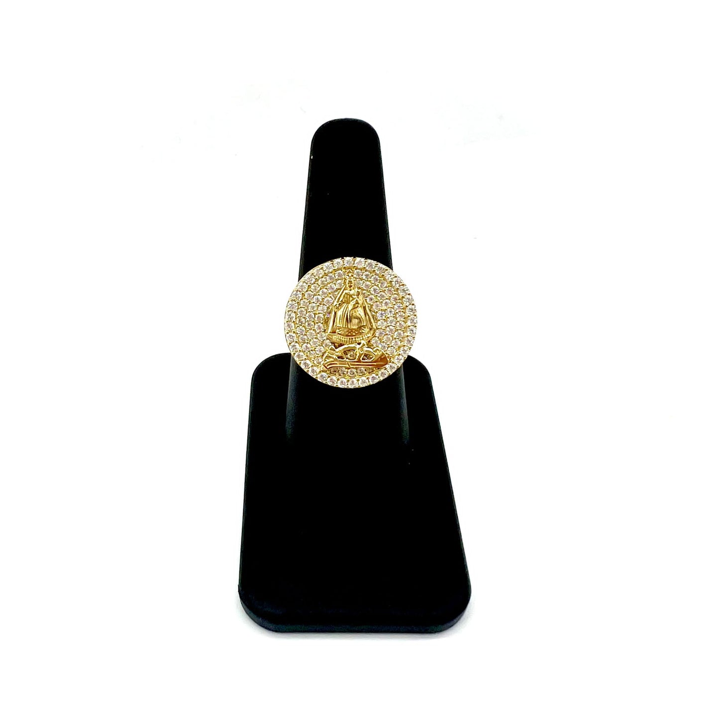 Anillo Virgen Diamond Oro 10K Size 7