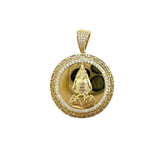 Medalla Caridad del Conra Diamond Oro 14K